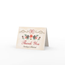 Noiva de Natal de Casamento Obrigada Vintage Pinha