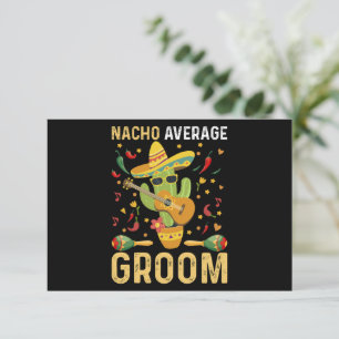 Cartão De Agradecimento Noivo Médio Não Nacho Marido Mexicano Cinco De May