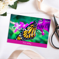 Nome personalizado da foto da borboleta laranja ob