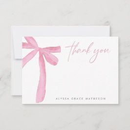 Cartão De Agradecimento Nome Personalizável Chá de panela de casamento do