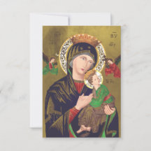 Nossa Senhora do Perpétuo Socorro Carta Santa