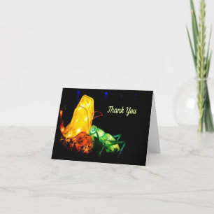 Cartão De Agradecimento Notecard Caterln Festival Chinês de Lanterna