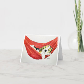 Cartão De Agradecimento Notecard de caneta