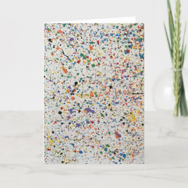 CARTÃO DE AGRADECIMENTO NOTECARD DOBRADO - CONFETTI BRANCO