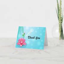 Notecard Lotus All Occasion