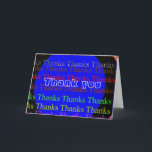 Cartão De Agradecimento NOVINO Manyways to Thankyou - Thank You<br><div class="desc">NOVINO Manyways to Thankyou - Thank You  naveen navin nevin joshi thanksmom thanksdad thanksgiving happy thankful zazzlelis</div>