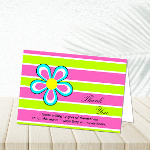 Cartão De Agradecimento Nurses Day Card -- Floral