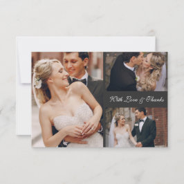 Cartão De Agradecimento O Canal De Amsterdã Agradece A Colagem De Fotos