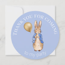 O coelho Pedro Obrigado por vir à minha festa