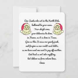 Cartão De Agradecimento O Espírito Da Sátira De Natal
