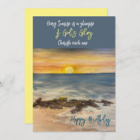 O Jetty Birthday Notecard