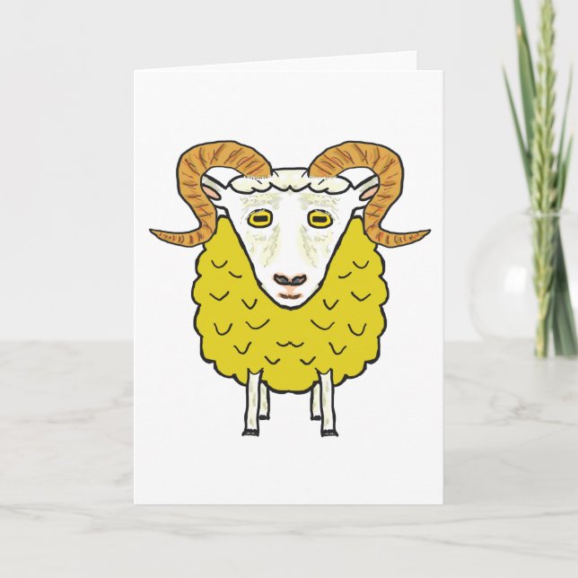 Cartão De Agradecimento O Ouro Fleece (Frente)