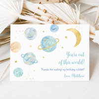 O Pastel Azul Dois o Aniversário do Espaço da Lua