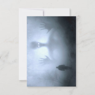 Cartão De Agradecimento O Pesadelo do Halloween