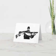 O pescador pegou um peixe grande