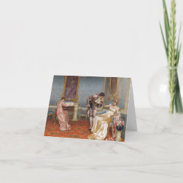 Cartão De Agradecimento O pretendente