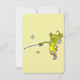 Cartão De Agradecimento O príncipe-sapo