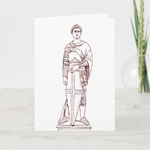 Cartão De Agradecimento O São Jorge de Donatello - Escultura Renascentista