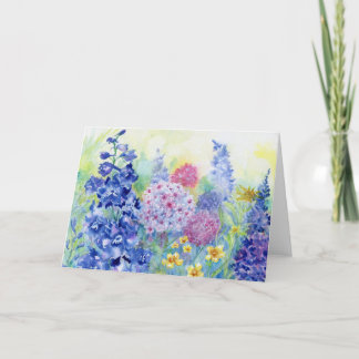 Cartão De Agradecimento O Vazio de Jardim de Wilma Notecard