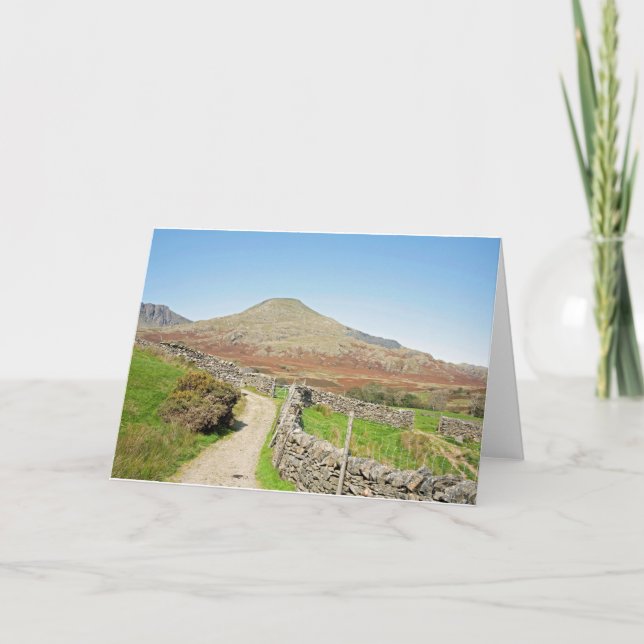 Cartão De Agradecimento O Velho Homem de Coniston (Frente)