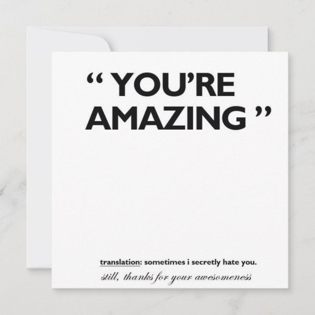 Cartão De Agradecimento Obrigado! (Frente)