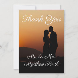 Cartão De Agradecimento Obrigado