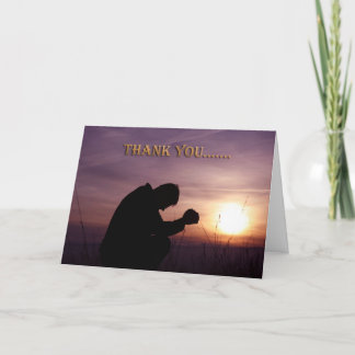 Cartão De Agradecimento Obrigado