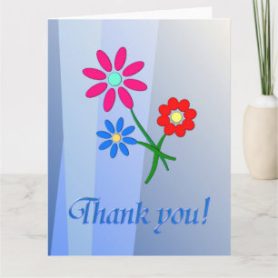 Cartão De Agradecimento Obrigado