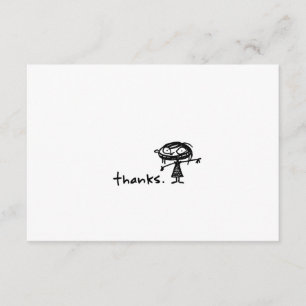 Cartão De Agradecimento obrigado