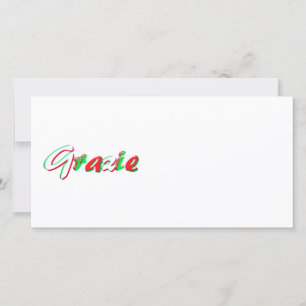 Cartão De Agradecimento Obrigado