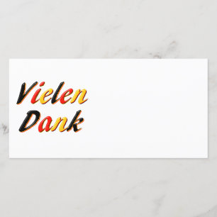 Cartão De Agradecimento Obrigado