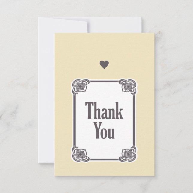 Cartão De Agradecimento Obrigado (Frente)