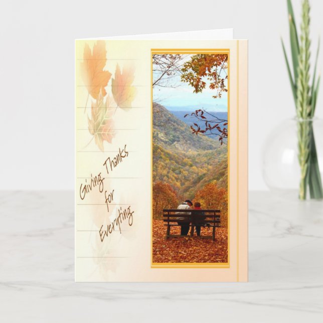 Cartão De Agradecimento Obrigado (Frente)