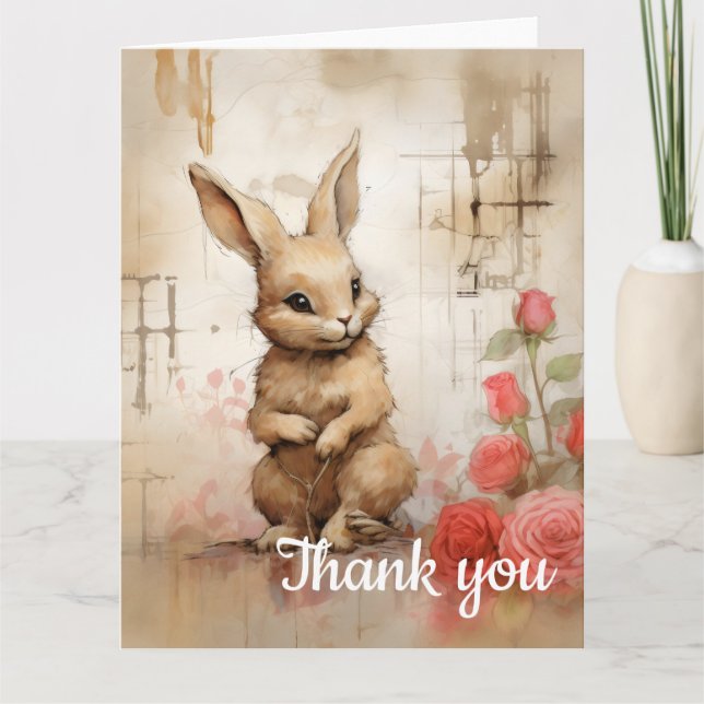 Cartão De Agradecimento Obrigado 11 (Frente)