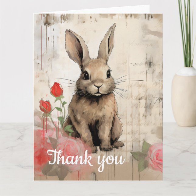 Cartão De Agradecimento Obrigado 16 (Frente)