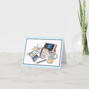 Cartão De Agradecimento "Obrigado Anciãos" Dignos de Doble Honra! 