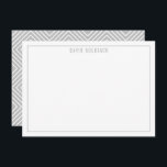 Cartão De Agradecimento OBRIGADO BAR MITZVAH, cinza simples e moderno<br><div class="desc">por kat massard >> https://linktr.ee/simplysweetpaperie <<< Uma maneira simples e na moda para dizer obrigado ao seu convidado por participar do seu evento. Configurar como um modelo é simples para você adicionar seus próprios detalhes, ou apertar o botão personalizar e você pode adicionar ou alterar texto, fontes, tamanhos, etc., DICA:...</div>
