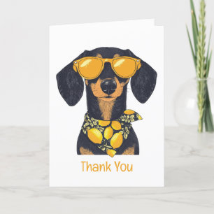 Cartão De Agradecimento Obrigado, Cão Cachorrão Cachorro Cachorro Lêlculos