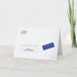 Cartão De Agradecimento Obrigado Carta Carrier!