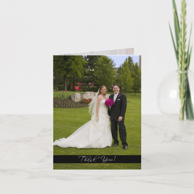 Cartão De Agradecimento Obrigado Casamento (Frente)