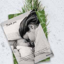 Cartão De Agradecimento Obrigado chá de fraldas picante