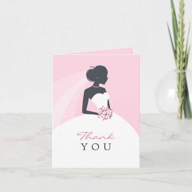 Cartão De Agradecimento Obrigado Chá de panela Folheto (Frente)