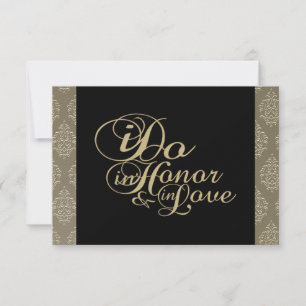 Cartão De Agradecimento Obrigado Champagne Damask Cards