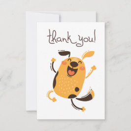 Cartão De Agradecimento Obrigado, dança