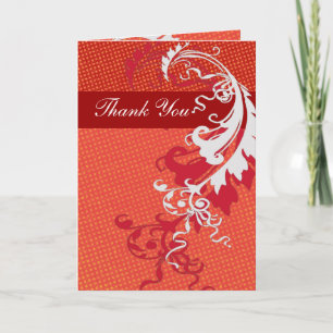 Cartão De Agradecimento Obrigado Elegante