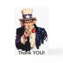 Obrigado, estilo do tio Sam