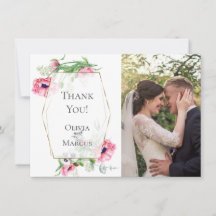 Obrigado! | Frame de FOTO Botânica em Poppies Rosa