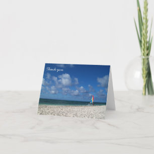 Cartão De Agradecimento Obrigado - Grande Ilha Bahama