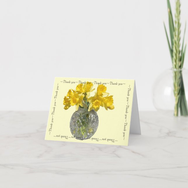 Cartão De Agradecimento Obrigado Hospitalidade (Frente)