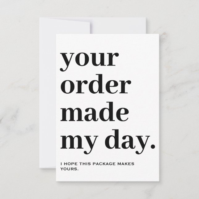 Cartão De Agradecimento Obrigado Inserir Encapsulamento (Frente)